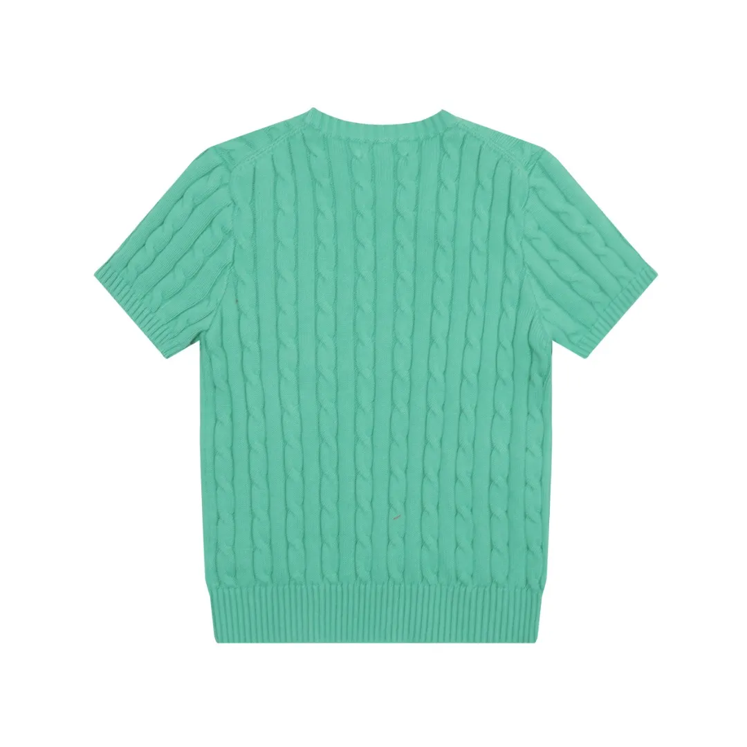 🅿️160 "Top quality" Style number: DS002# (not off the shelves all year round) [Ralph Lauren round neck solid color pony embroidered logo knitted short sleeves] ✅Ralph Lauren classic basic versatile knitted short sleeves for all seasons ✅Main supplier platform live broadcast Wholesale entities Replenish when out of stock Not off the shelves ✅ZP quality 1:1 version Scan the code to enter the GF website Counter quality ✅Detailed quality is the only one in Guangzhou Imported quality cotton yarn, focusing on high-end, cost-effective, good quality needless to say ✅The version is restored to the original order, the maximum size can be worn up to 160 pounds, loose, comfortable and stress-free ✅The upper body is simple and easy to match, a must-have for goddess ootd, good-looking clothes are never picky, a must-have in the goddess’ wardrobe Size: S-XL Color: Black White Gray Light Blue Light Pink Colorful Blue Khaki Bright Yellow Fruit Green Milk Apricot Wood Green Taro Purple Chinese Red Anchor Red Navy Red Label Navy Blue White Label